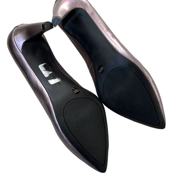 Like New LOGO Lori Goldstein Leather Heels - Picture 7 of 7